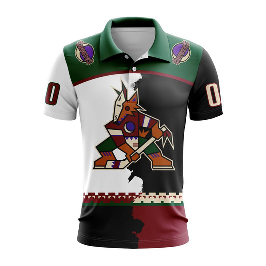 LIMITED EDITION - NEW CUSTOMIZED NHL30 AZC ARIZONA COYOTES UNISEX T-SHIRT, POLO, HOODIE & JACKETS