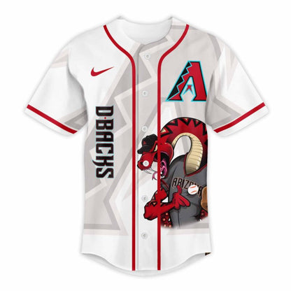 LIMITED EDITION - NEW CUSTOMIZED MLB07 AZ DIAMONDBACKS BASEBALL JERSEY