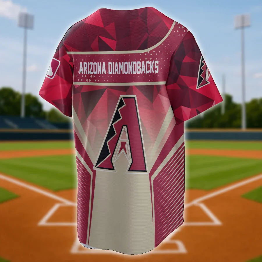 LIMITED EDITION - NEW CUSTOMIZED MLB07 AZ DIAMONDBACKS BASEBALL JERSEY