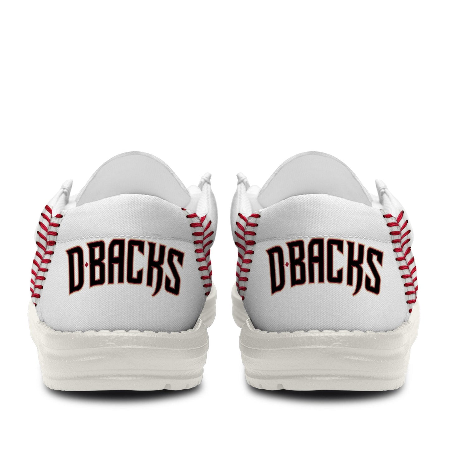 LIMITED EDITION - NEW CUSTOMIZED MLB07 AZ DIAMONDBACKS LOAFER SHOES