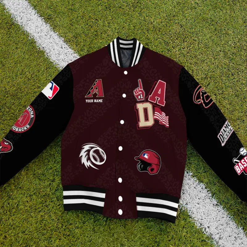 LIMITED EDITION - NEW CUSTOMIZED MLB07 ADS ARIZONA DIAMONDBACKS UNISEX T-SHIRT, POLO, HOODIE & JACKETS