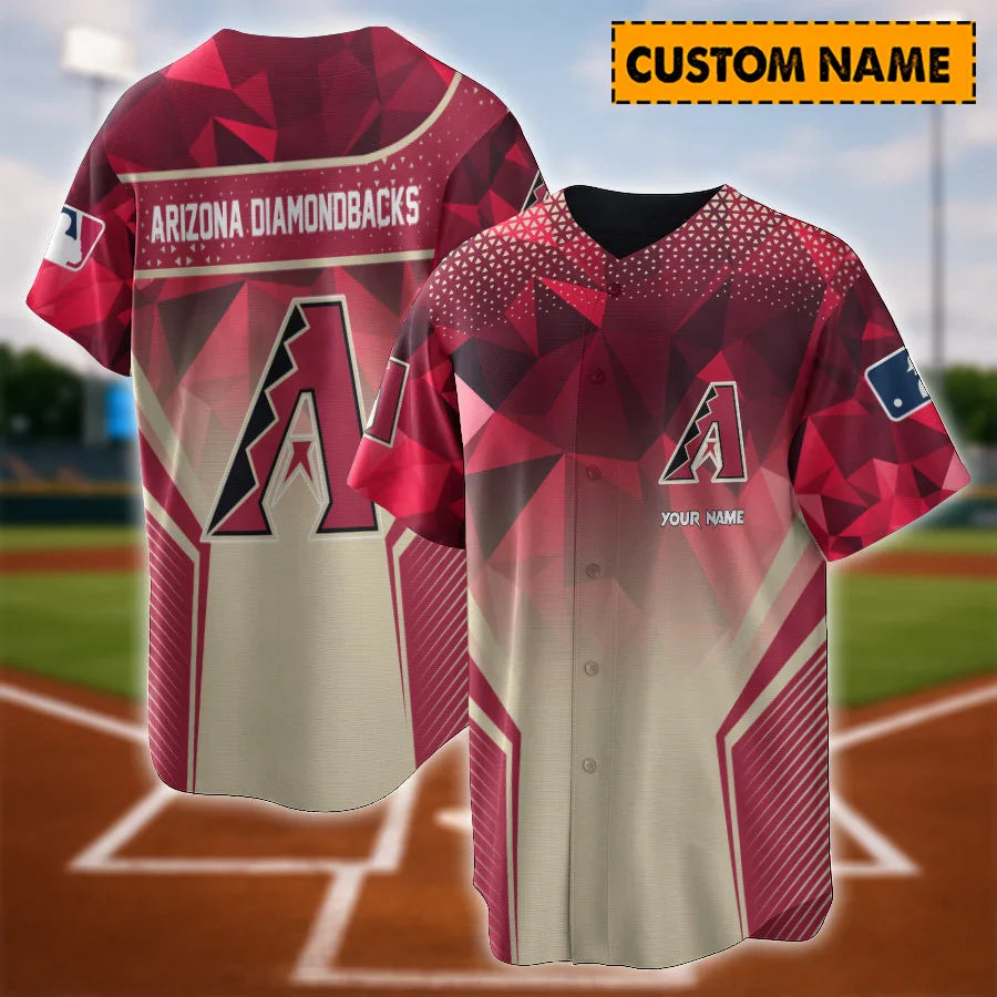 LIMITED EDITION - NEW CUSTOMIZED MLB07 AZ DIAMONDBACKS BASEBALL JERSEY