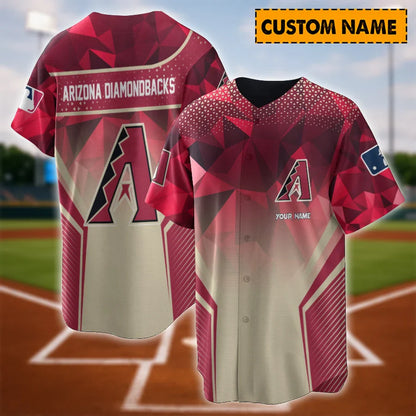LIMITED EDITION - NEW CUSTOMIZED MLB07 AZ DIAMONDBACKS BASEBALL JERSEY