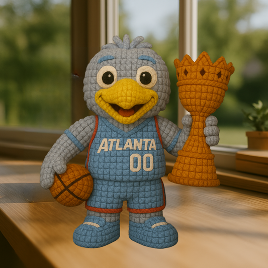LIMITED EDITION - WNBA 08 ALD ATLANTA DREAM ORIOLES HANDMADE CROCHET