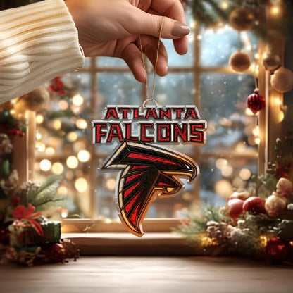 LIMITED EDITION - NEW CUSTOMIZED NFL18 ATF ATLANTA FALCONS ACRYLIC ORNAMENT