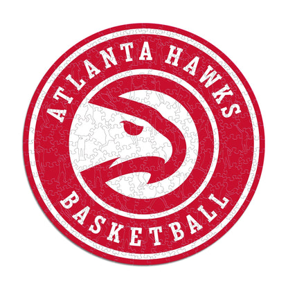 LIMITED EDITION - NEW CUSTOMIZED NBA17 AH ATLANTA HAWKS WOODEN PUZZLE