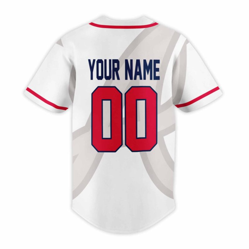 LIMITED EDITION - NEW CUSTOMIZED MLB09 AT BRAVES BASEBALL JERSEY