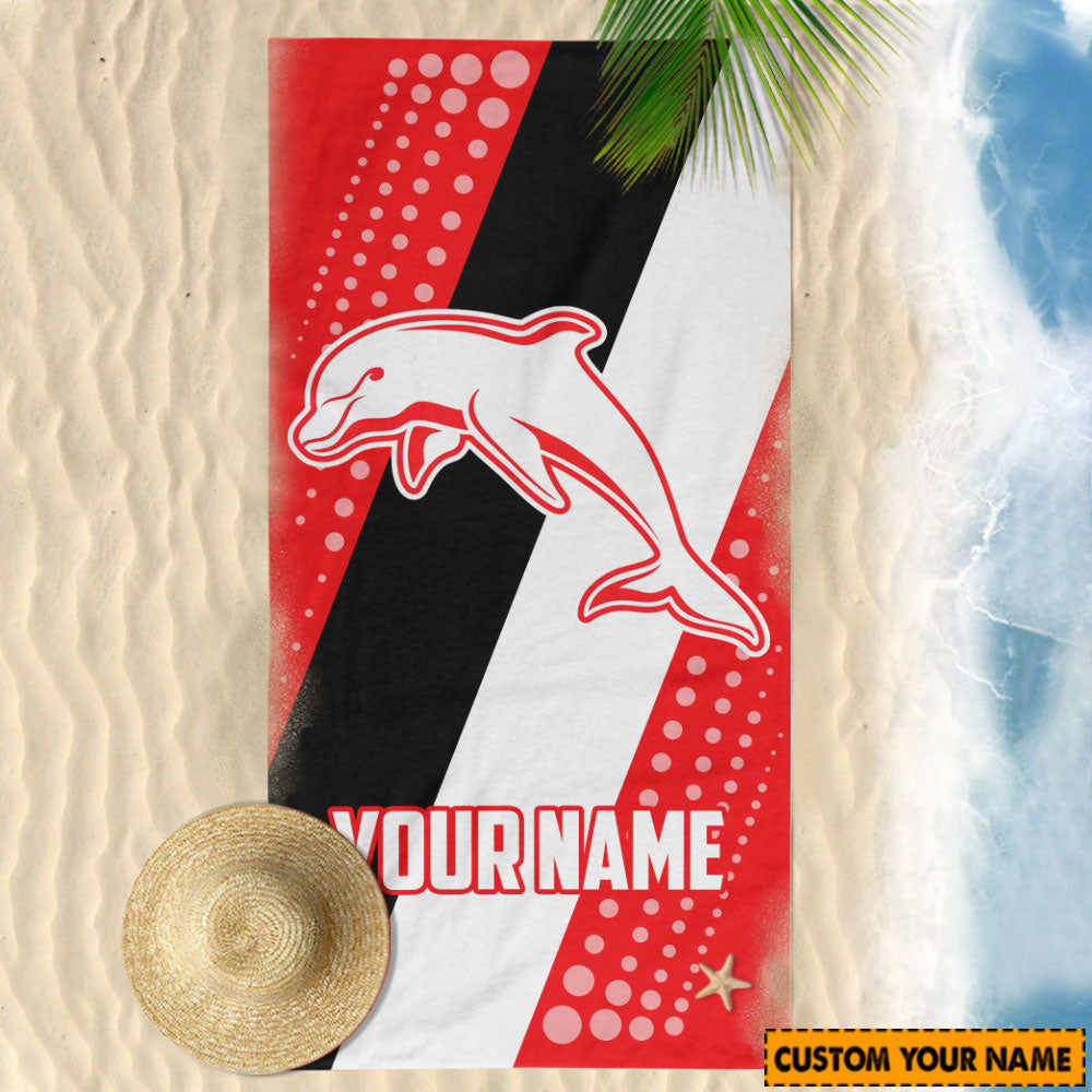 LIMITED EDITION - NEW 17 DPS PERSONALIZED BEACH TOWEL GIFT FOR FANS