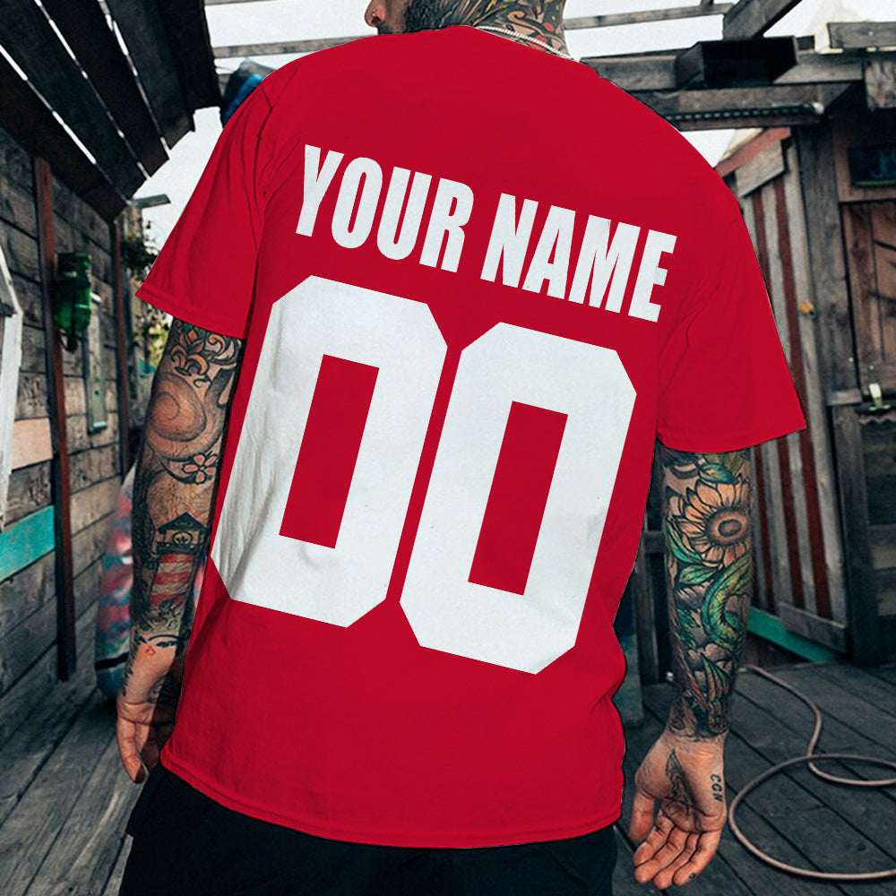 LIMITED EDITION - NEW CUSTOMIZED NHL08 CBH CHICAGO BLACKHAWKS T-SHIRT FOR FAMILY (ADULTS & KIDS)