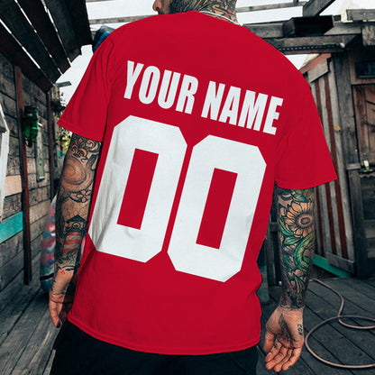 LIMITED EDITION - NEW CUSTOMIZED NHL08 CBH CHICAGO BLACKHAWKS T-SHIRT FOR FAMILY (ADULTS & KIDS)