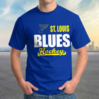 LIMITED EDITION - NEW CUSTOMIZED NHL14 SLB ST. LOUIS BLUES T-SHIRT FOR FAMILY (ADULTS & KIDS)
