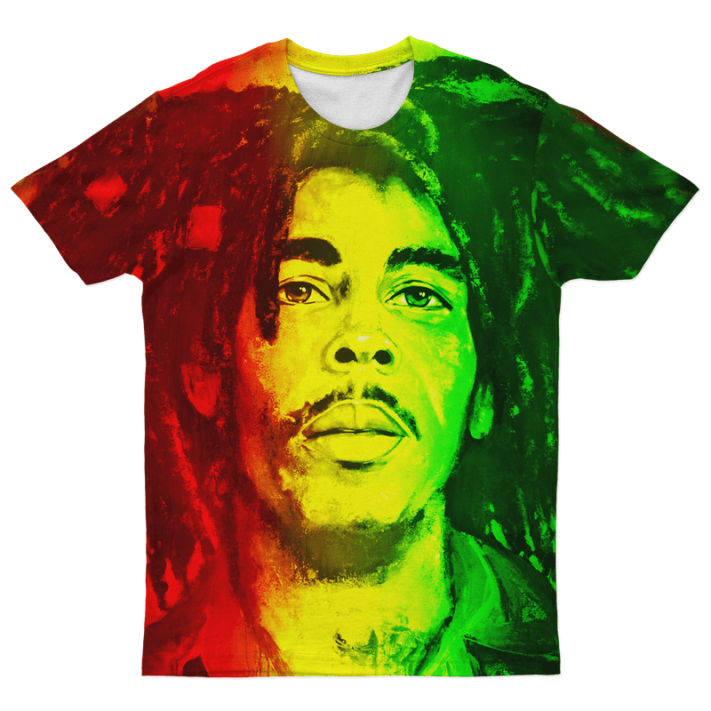 LIMITED EDITION - NEW CUSTOMIZED BOB MARLEY T-SHIRT (ADULTS & KIDS)