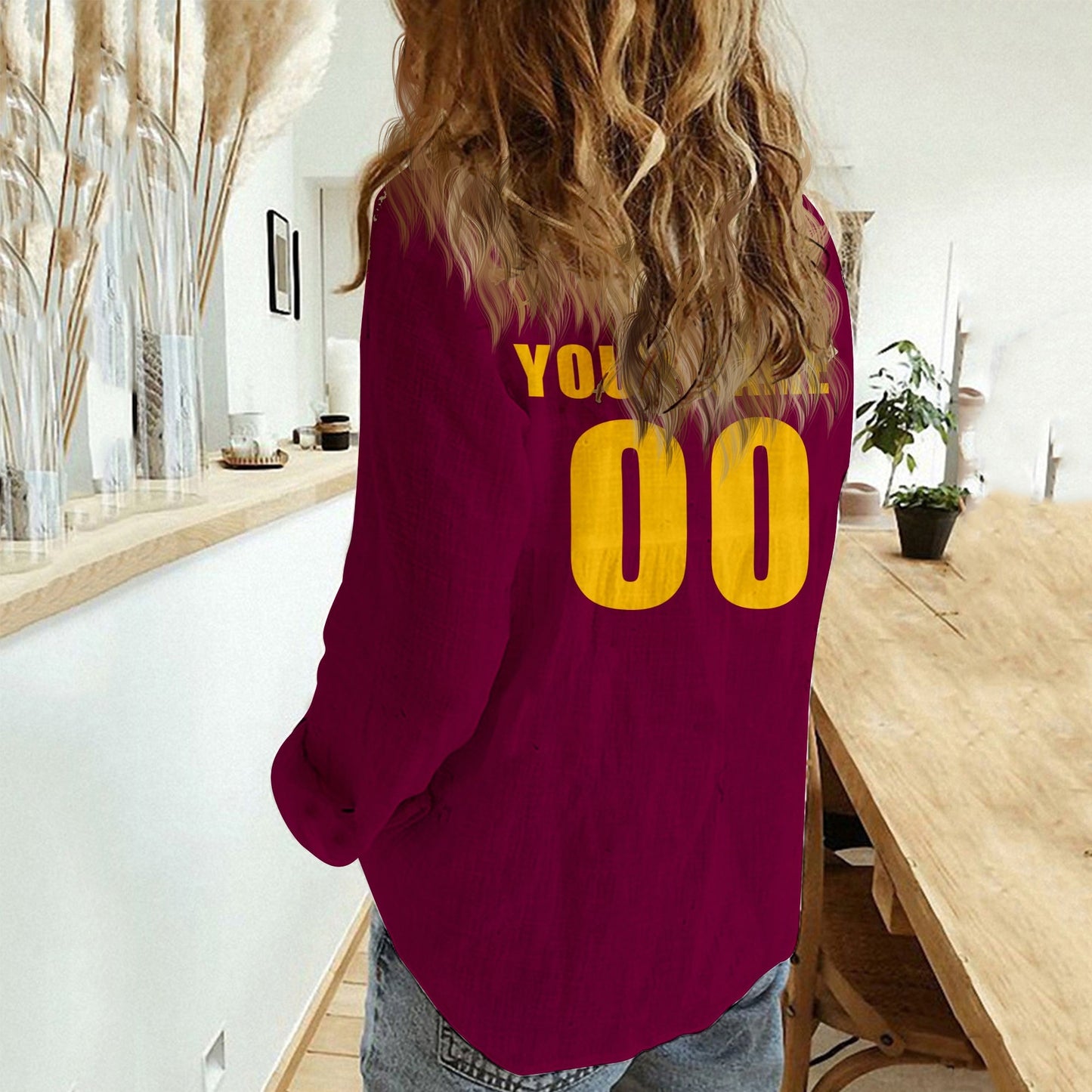 LIMITED EDITION - NEW 01 BBC CUSTOMIZED WOMEN CASUAL SHIRT FOR FAN