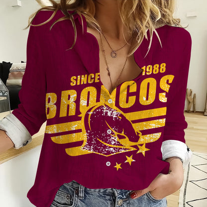 LIMITED EDITION - NEW 01 BBC CUSTOMIZED WOMEN CASUAL SHIRT FOR FAN