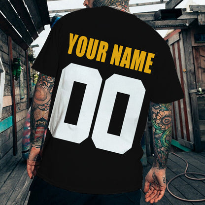 LIMITED EDITION - NEW CUSTOMIZED NHL02 BTB BOSTON BRUINS T-SHIRT FOR FAMILY (ADULTS & KIDS)