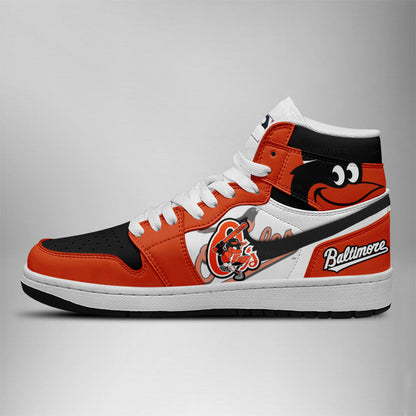 LIMITED EDITION - NEW CUSTOMIZED MLB25 BT ORIOLES AIR JORDAN SNEAKERS