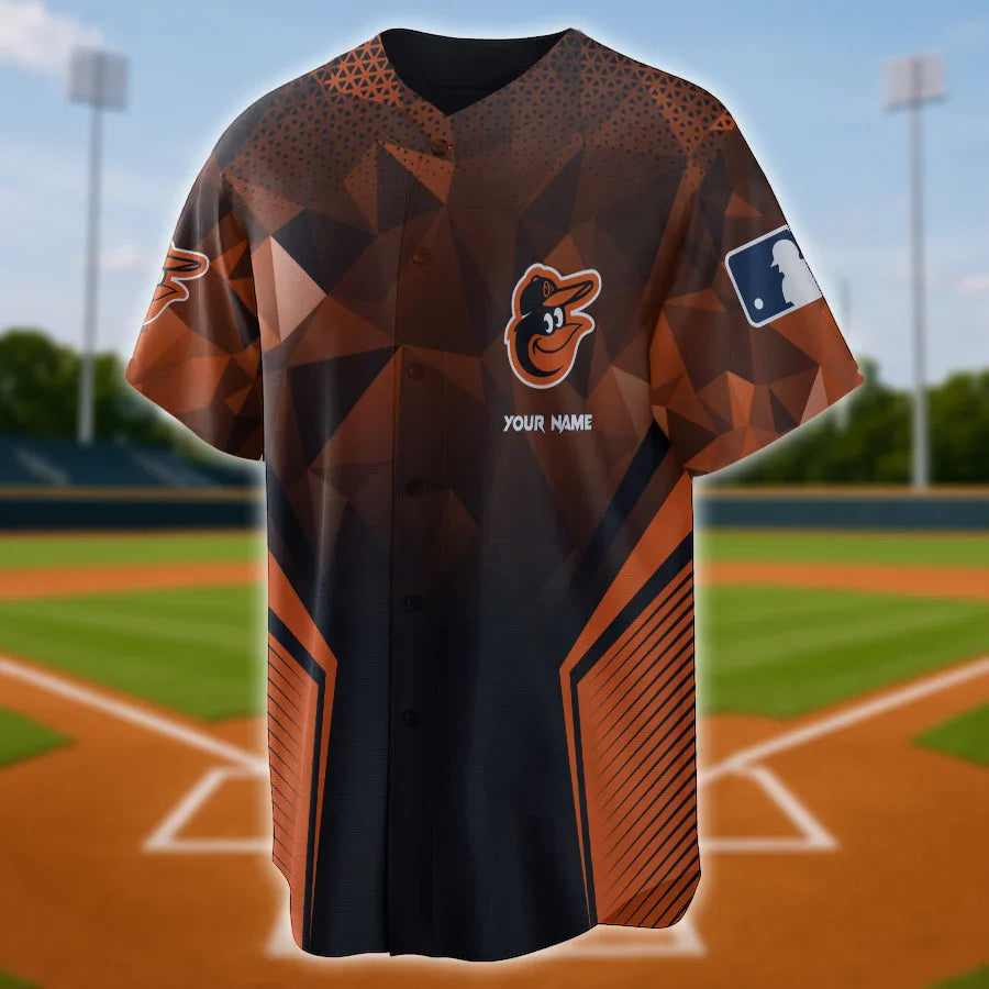 LIMITED EDITION - NEW CUSTOMIZED MLB25 BT ORIOLES BASEBALL JERSEY
