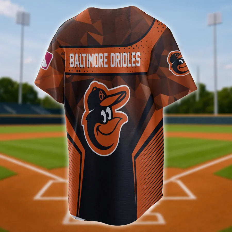 LIMITED EDITION - NEW CUSTOMIZED MLB25 BT ORIOLES BASEBALL JERSEY
