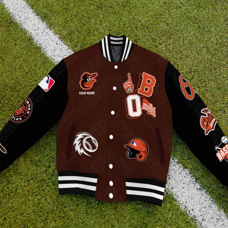LIMITED EDITION - NEW CUSTOMIZED MLB25 BOS BALTIMORE ORIOLES UNISEX T-SHIRT, POLO, HOODIE & JACKETS