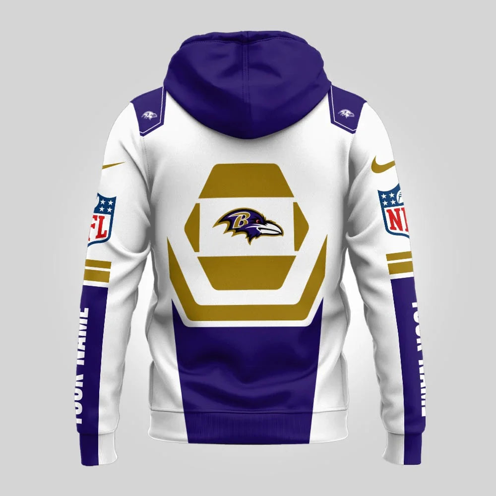 LIMITED EDITION - NEW CUSTOMIZED NFL28 BTR BALTIMORE RAVENS UNISEX T-SHIRT, POLO, HOODIE & JACKETS