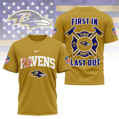 LIMITED EDITION - NEW CUSTOMIZED NFL28 BTR BALTIMORE RAVENS T-SHIRT | MULTIPLE COLORS AVAILABLE