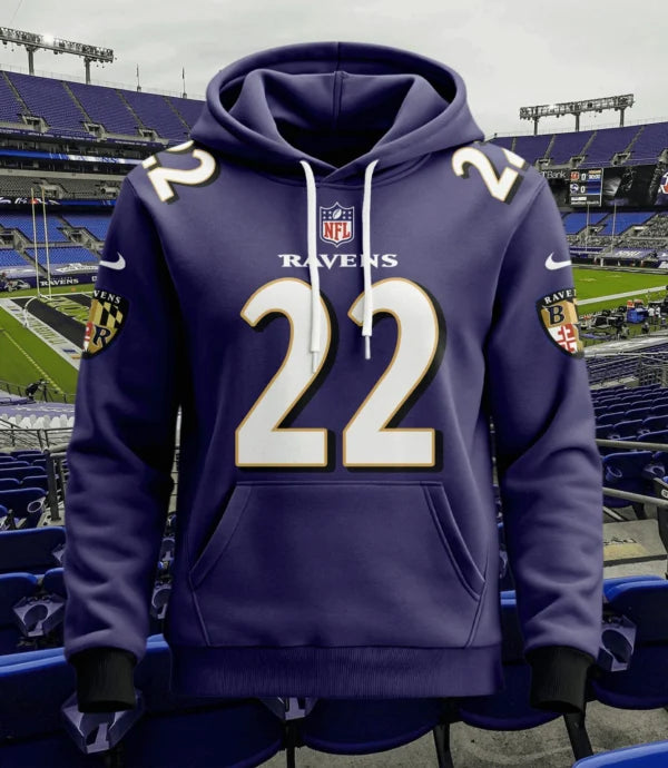 LIMITED EDITION - NEW CUSTOMIZED NFL28 BTR BALTIMORE RAVENS T-SHIRT, POLO, HOODIE & JACKETS