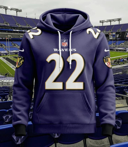LIMITED EDITION - NEW CUSTOMIZED NFL28 BTR BALTIMORE RAVENS T-SHIRT, POLO, HOODIE & JACKETS