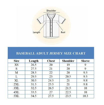 NEW PREMIUM JIMMY BUFFETT BASEBALL JERSEY