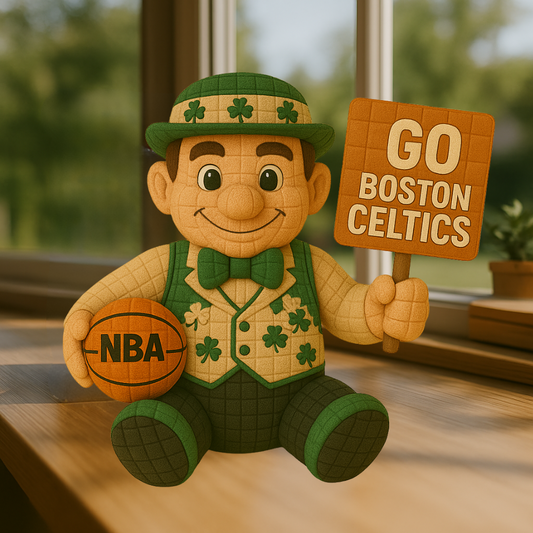 Limited Edition - NBA 03 BC Boston Celtics Handmade Crochet