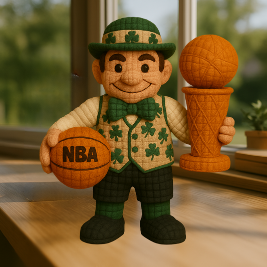 Limited Edition - NBA 03 BC Boston Celtics Handmade Crochet