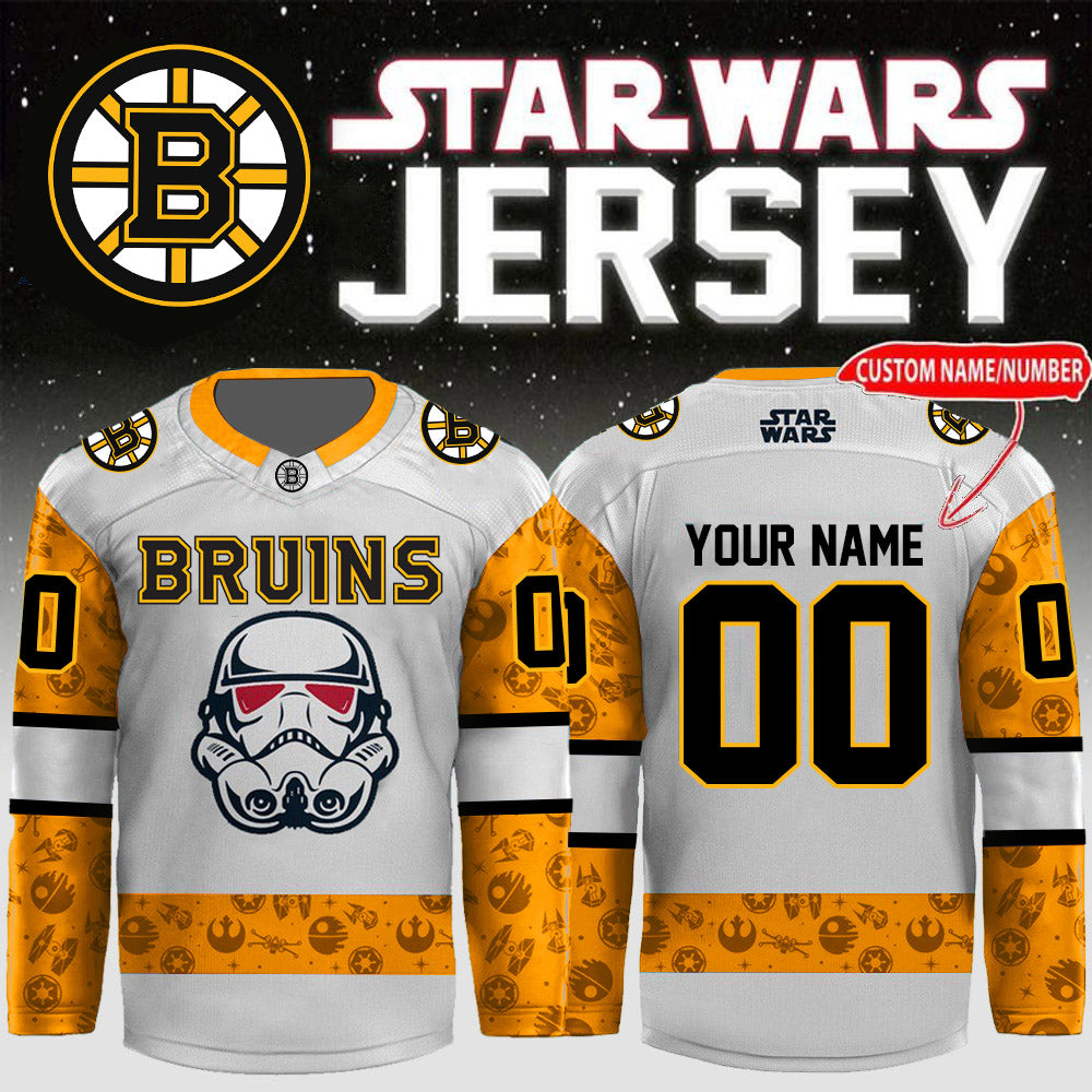 LIMITED EDITION - NEW CUSTOMIZED NHL02 BT BRUINS UNISEX HOCKEY JERSEY