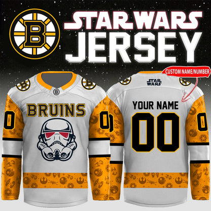 LIMITED EDITION - NEW CUSTOMIZED NHL02 BT BRUINS UNISEX HOCKEY JERSEY