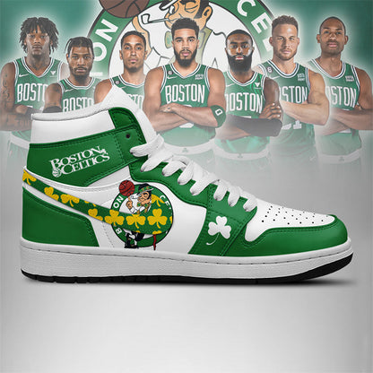 LIMITED EDITION - NEW CUSTOMIZED NBA03 BT CELTICS AIR JORDAN SNEAKERS