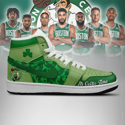 LIMITED EDITION - NEW CUSTOMIZED NBA03 BT CELTICS AIR JORDAN SNEAKERS