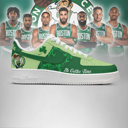 LIMITED EDITION - NEW CUSTOMIZED NBA03 BT CELTICS AF1 SHOES