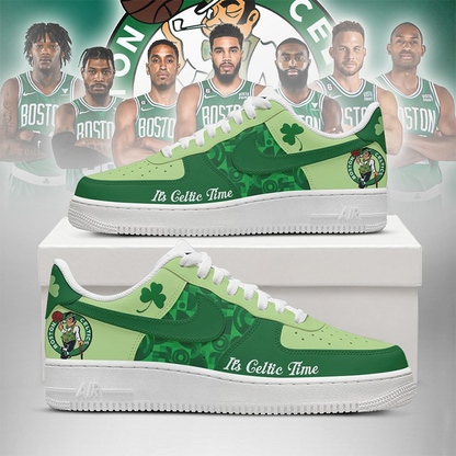 LIMITED EDITION - NEW CUSTOMIZED NBA03 BT CELTICS AF1 SHOES
