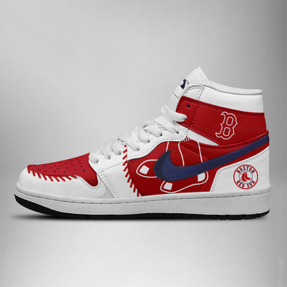 LIMITED EDITION - NEW CUSTOMIZED MLB03 BR SOX AIR JORDAN SNEAKERS
