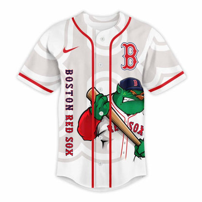 LIMITED EDITION - NEW CUSTOMIZED MLB03 BR SOX BASEBALL JERSEY