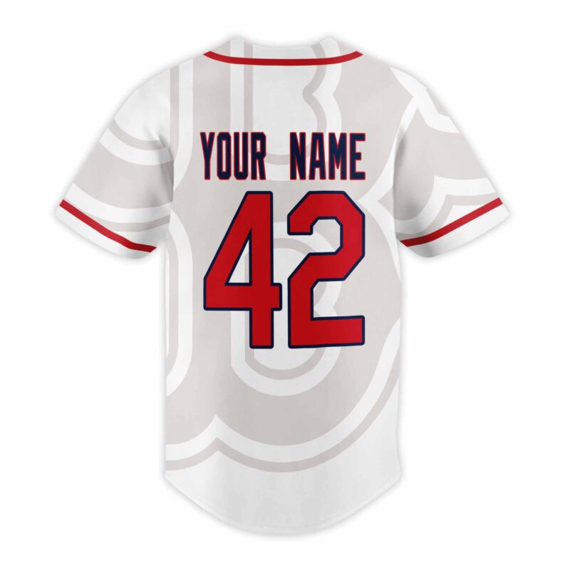 LIMITED EDITION - NEW CUSTOMIZED MLB03 BR SOX BASEBALL JERSEY