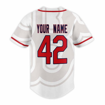 LIMITED EDITION - NEW CUSTOMIZED MLB03 BR SOX BASEBALL JERSEY