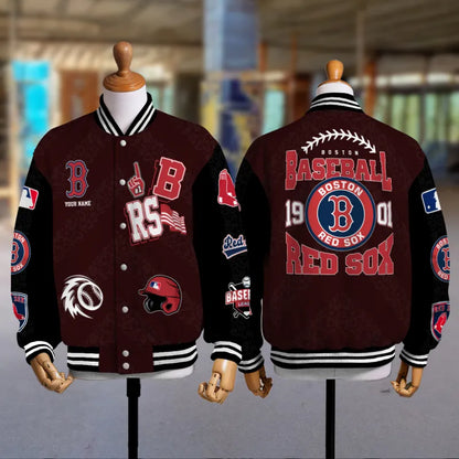 LIMITED EDITION - NEW CUSTOMIZED MLB03 BRS BOSTON RED SOX UNISEX T-SHIRT, POLO, HOODIE & JACKETS