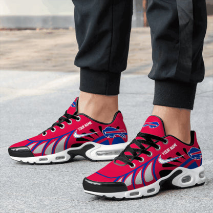 LIMITED EDITION - NEW CUSTOMIZED NFL03 BFB BUFFALO BILLS UNISEX AIR MAX PLUS SNEAKERS