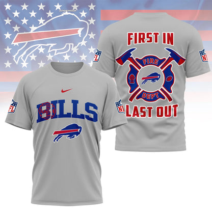 LIMITED EDITION - NEW CUSTOMIZED NFL03 BFB BUFFALO BILLS T-SHIRT | MULTIPLE COLORS AVAILABLE