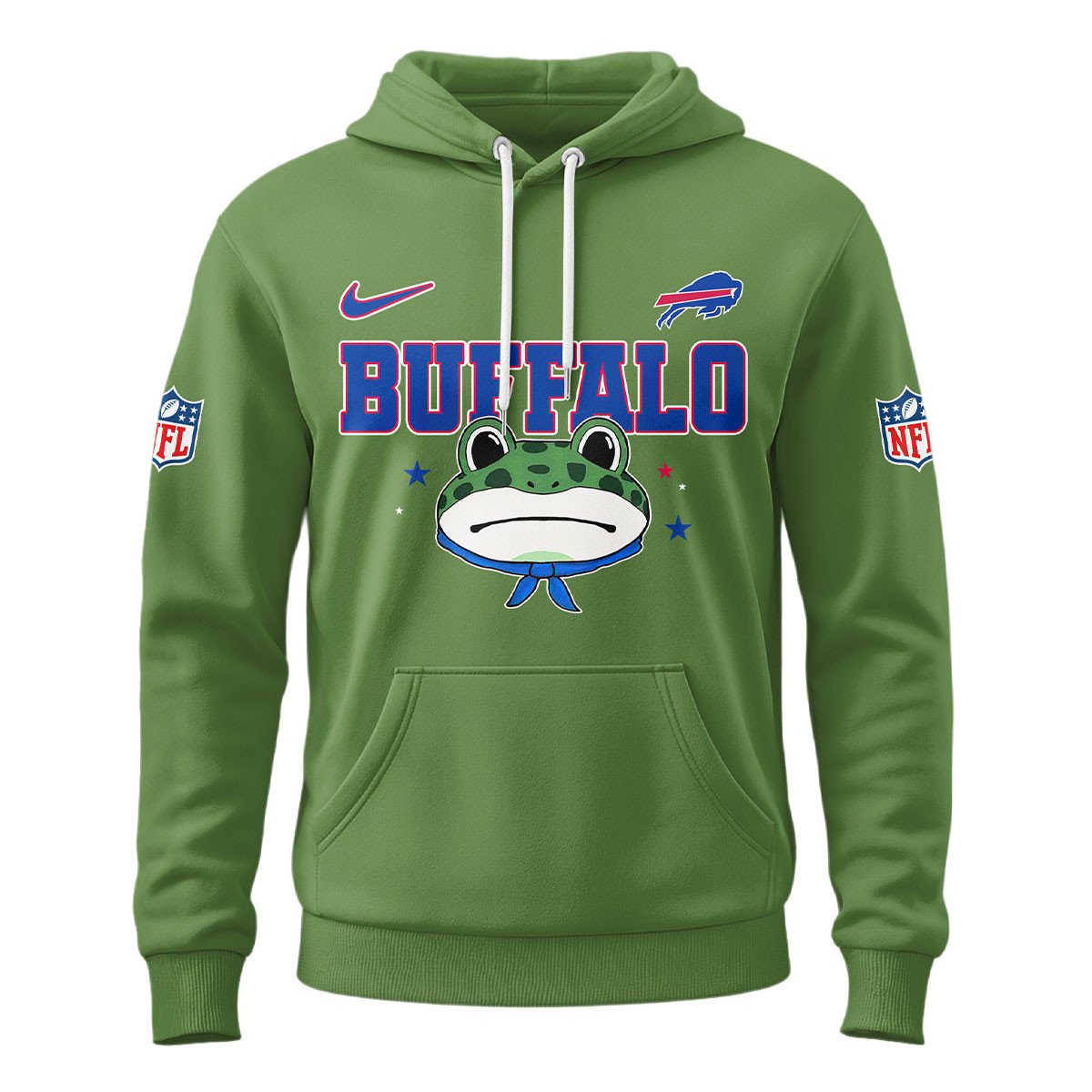 LIMITED EDITION - NEW CUSTOMIZED NFL03 BFB BUFFALO BILLS LAND OF THE FREE BRAVE T-SHIRT, POLO, HOODIE & JACKETS