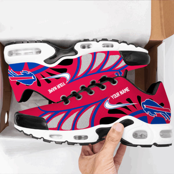 LIMITED EDITION - NEW CUSTOMIZED NFL03 BFB BUFFALO BILLS UNISEX AIR MAX PLUS SNEAKERS