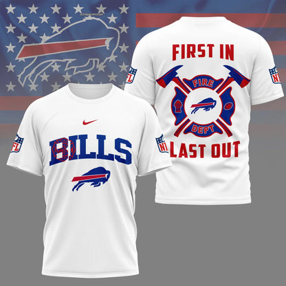 LIMITED EDITION - NEW CUSTOMIZED NFL03 BFB BUFFALO BILLS T-SHIRT | MULTIPLE COLORS AVAILABLE