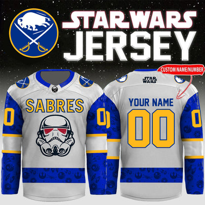 LIMITED EDITION - NEW CUSTOMIZED NHL28 BF SABRES UNISEX HOCKEY JERSEY