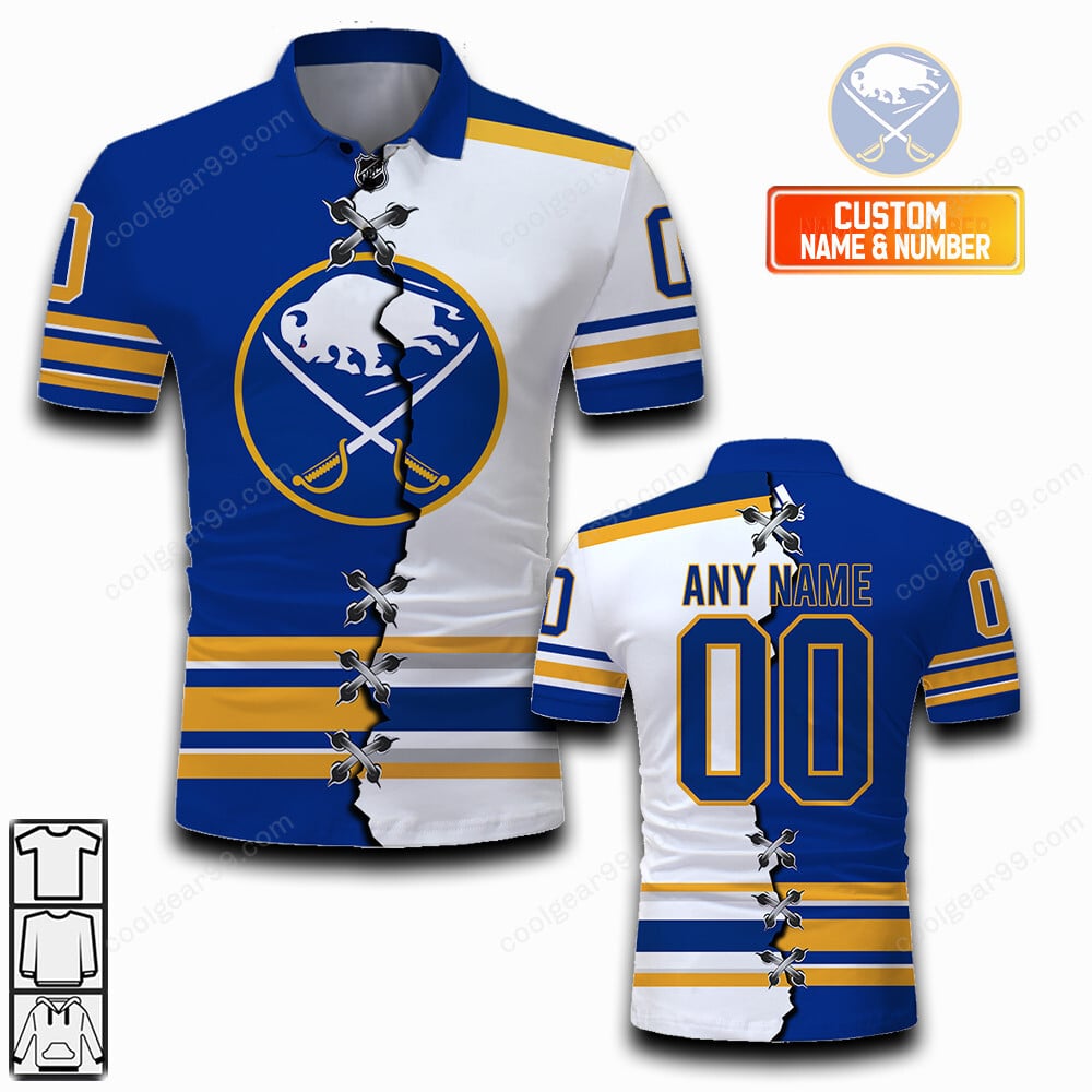 LIMITED EDITION - NEW CUSTOMIZED NHL28 BFS BUFFALO SABRES UNISEX T-SHIRT, POLO, HOODIE & JACKETS