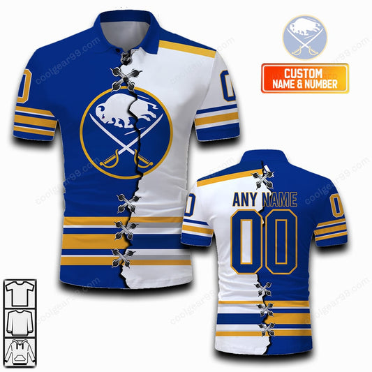 LIMITED EDITION - NEW CUSTOMIZED NHL28 BFS BUFFALO SABRES UNISEX T-SHIRT, POLO, HOODIE & JACKETS