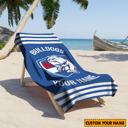 LIMITED EDITION - NEW 17 WTBD CUSTOMIZED BEACH & BATH TOWEL